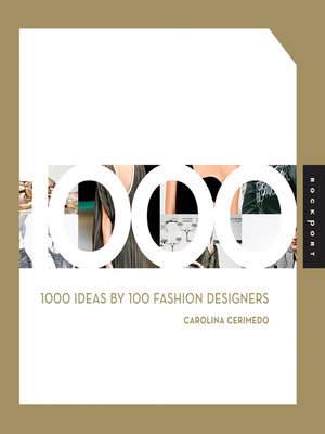 cover image of 1000 Ideas by 100 Fashion Designers